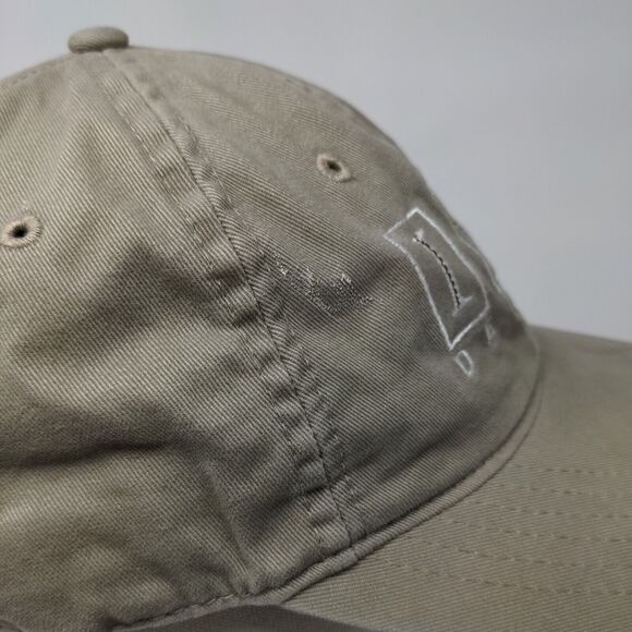 Ivy Design Strapback Hat Tan One Size Embroidered 6 Panel Dri-Duck - Picture 5 of 10